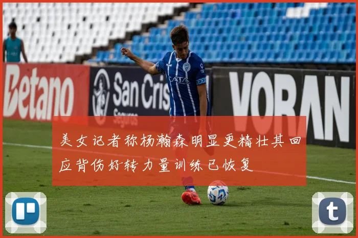 美女记者称杨瀚森明显更精壮其回应背伤好转力量训练已恢复